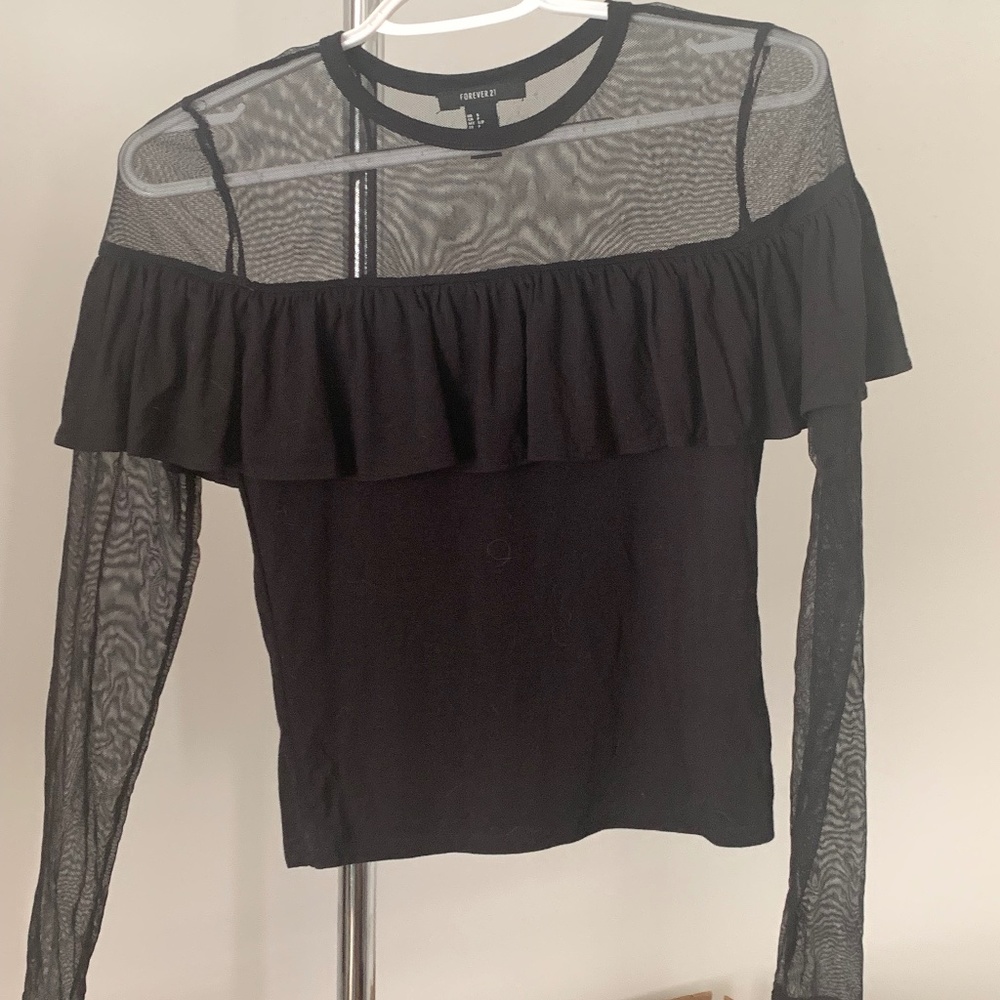 Forever 21 Mesh Top